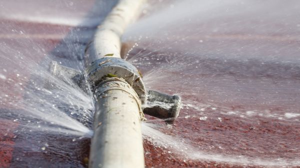 Burst Pipe Cleanup in Yukon