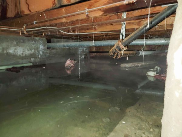 Crawl Space Drying in Yukon